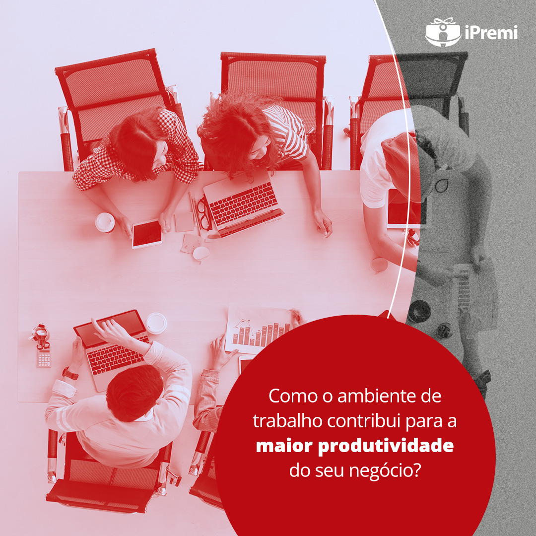 Como o ambiente de trabalho contribui para a maior produtividade do seu negócio ?